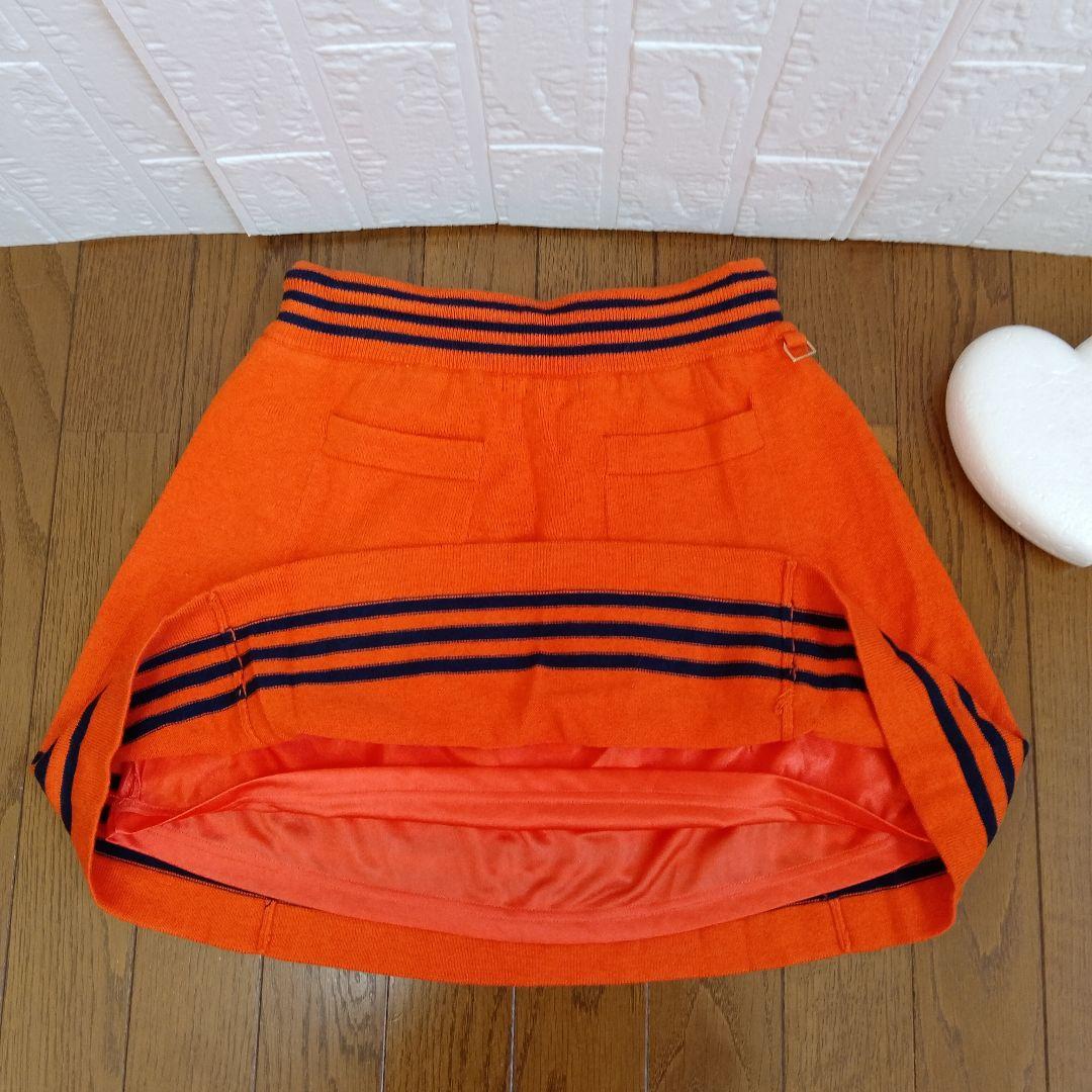 VIVA HEART GOLFオレンジ セーラー襟 セットアップ レディース S