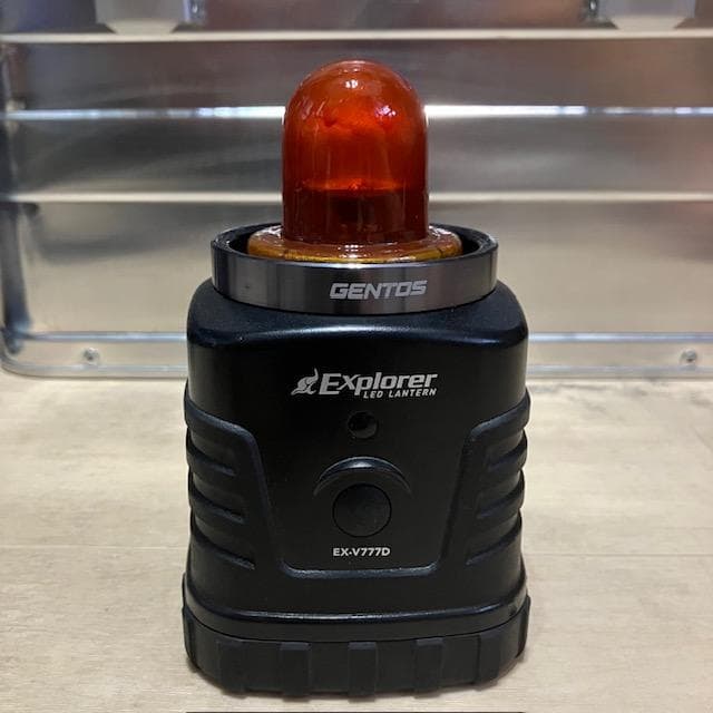 アンバー カスタム 4個 GENTOS エクスプローラー LED ランタン