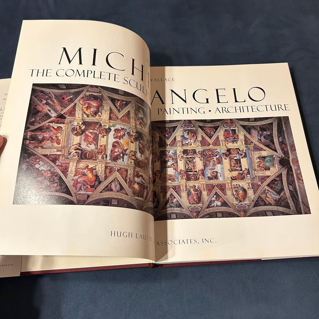 【絶版・希少品・大型書籍】ミケランジェロ　全作品集