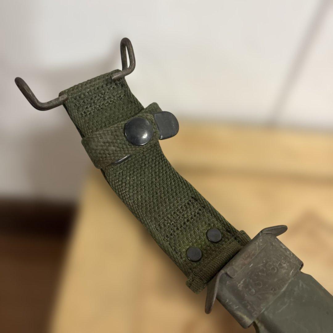 米軍　実物　ナム戦　US M8A1 PWH製　銃剣　BAYONETシース　③