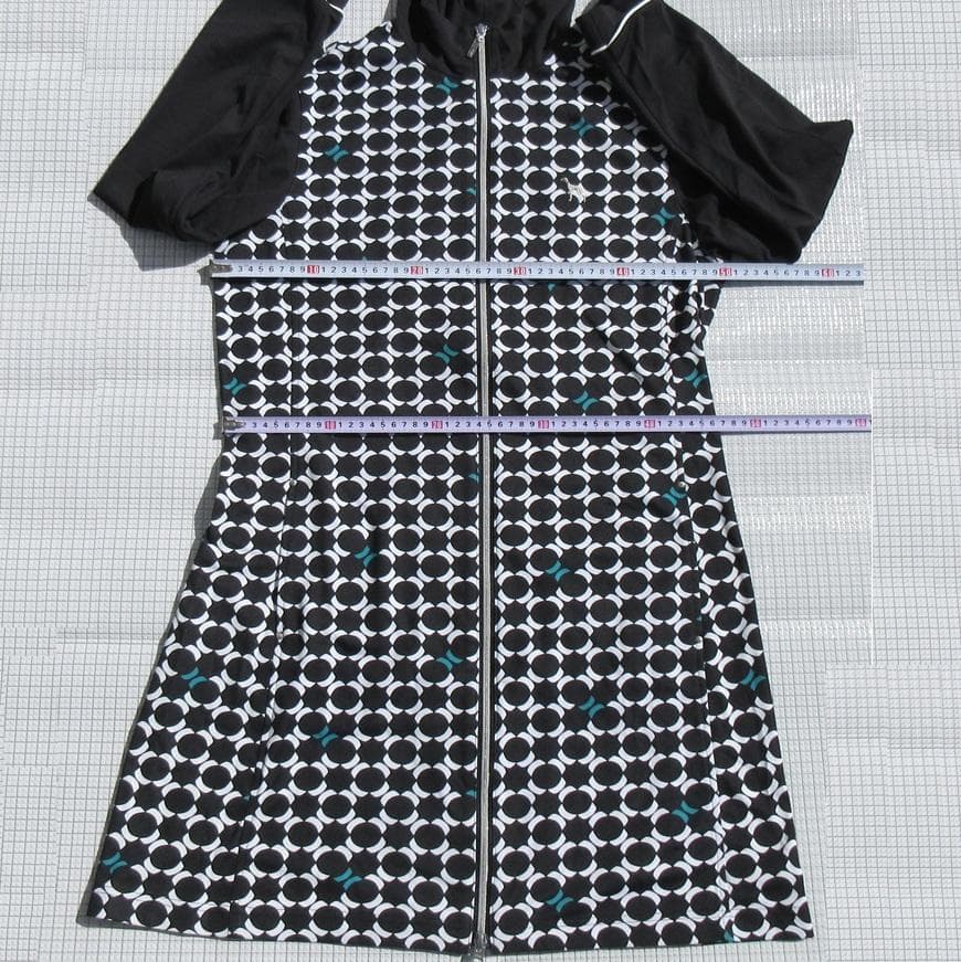 アダバット 長袖 ワンピース 42 レディース LL 吸水速乾 UVカット XL