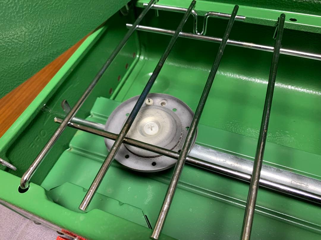 コールマン　ツーバーナーコンロ 432-770J キャンプ用品　廃番　希少