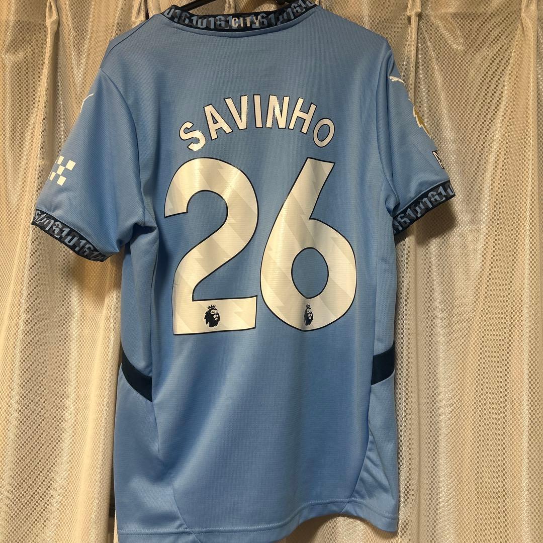 り*く様 マンチェスター・シティ Savinho 26 フルパッチ クラブW杯