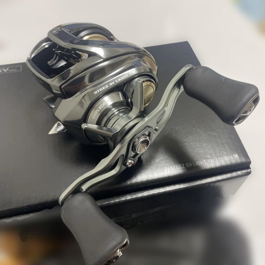 Daiwa 26スティーズ SV LIGHT TW 100XXHL ベイトリール