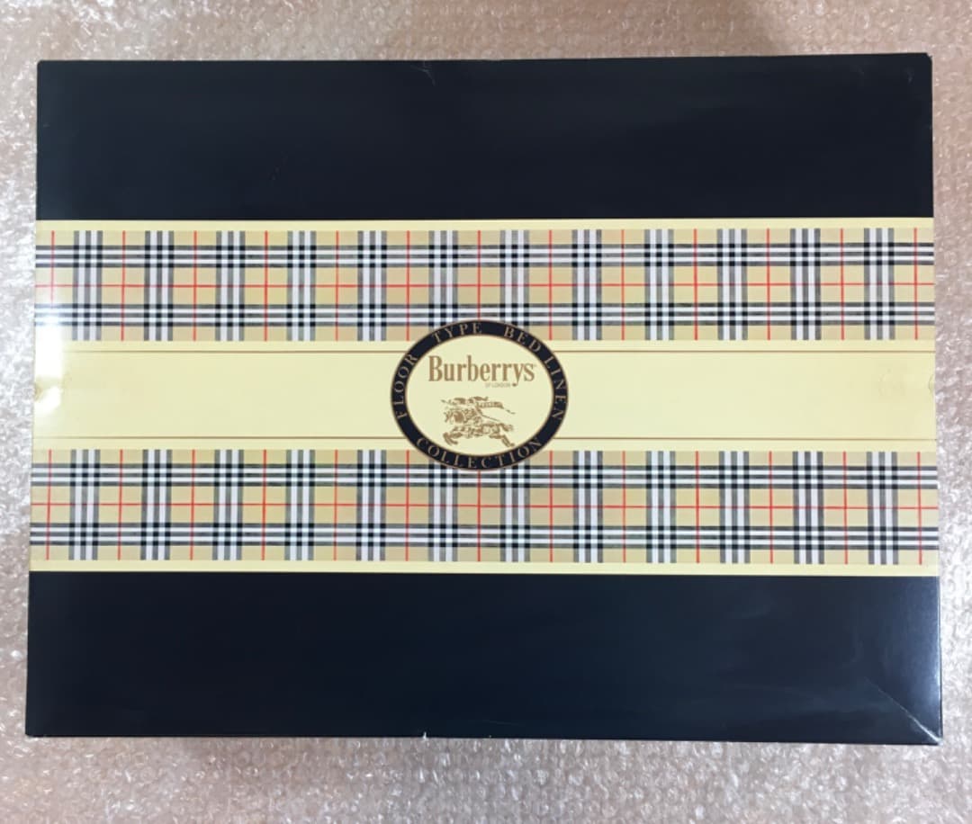 ○Burberrys バーバリー ウール 100％ 純毛毛布 140×200cm