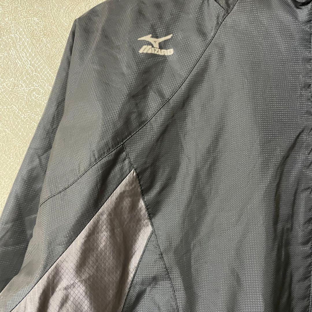 Mizuno ブラック ウィンドブレーカーセット