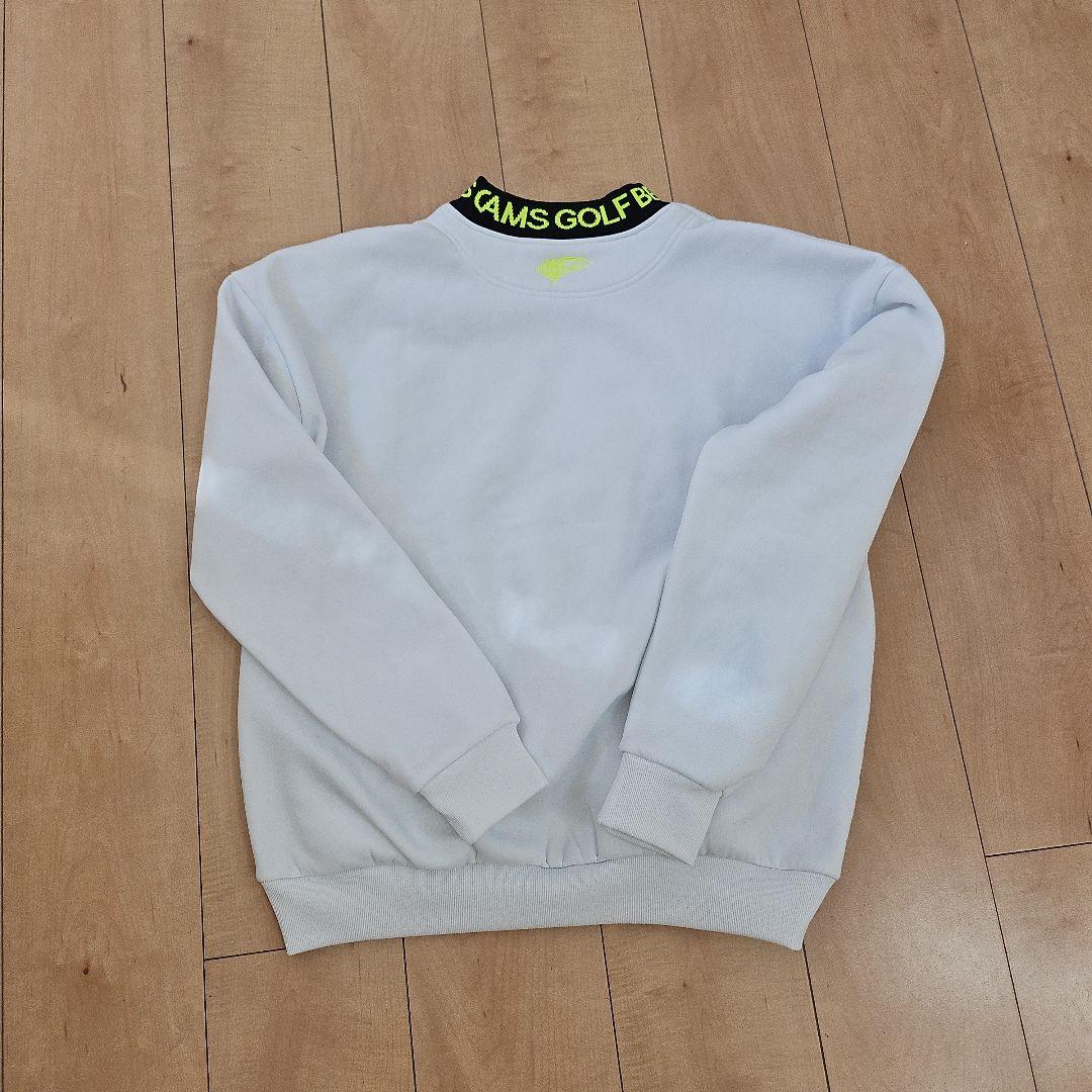 BEAMS GOLF 襟ロゴ フリース プルオーバーシャツ 【Sサイズ】