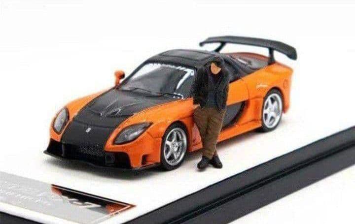 ◉1/64TIMEMICRO【RX-7ヴェイルサイド/➕ハンフィギュア付き】新品