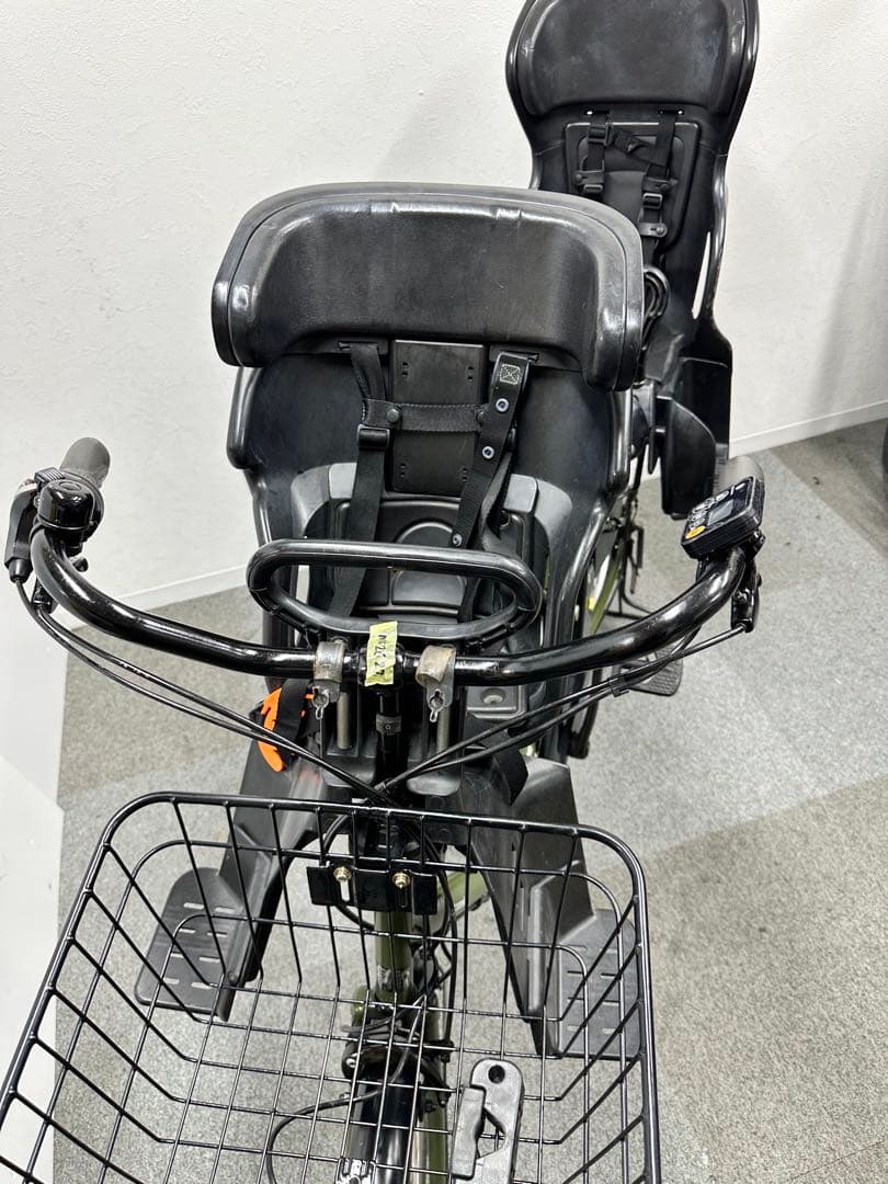 3人乗り電動アシスト自転車　パナソニック製　22インチ子供乗せシート付き　買い得