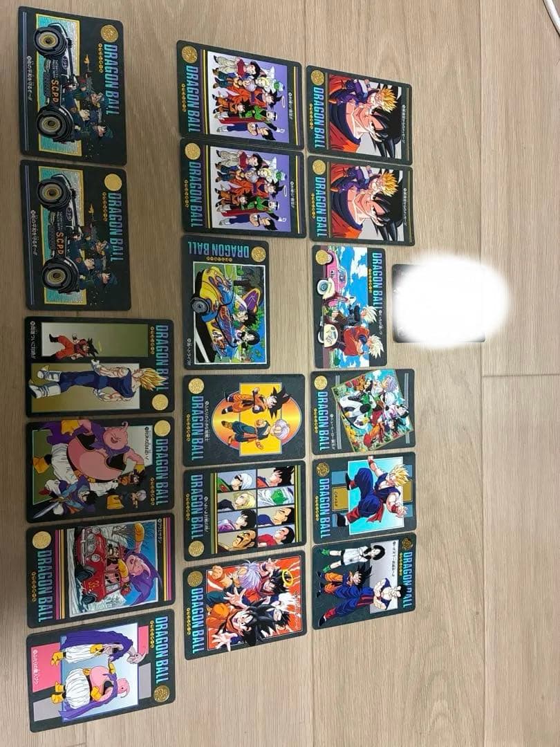 ドラゴンボール　ビジュアルアドベンチャー　19枚セット