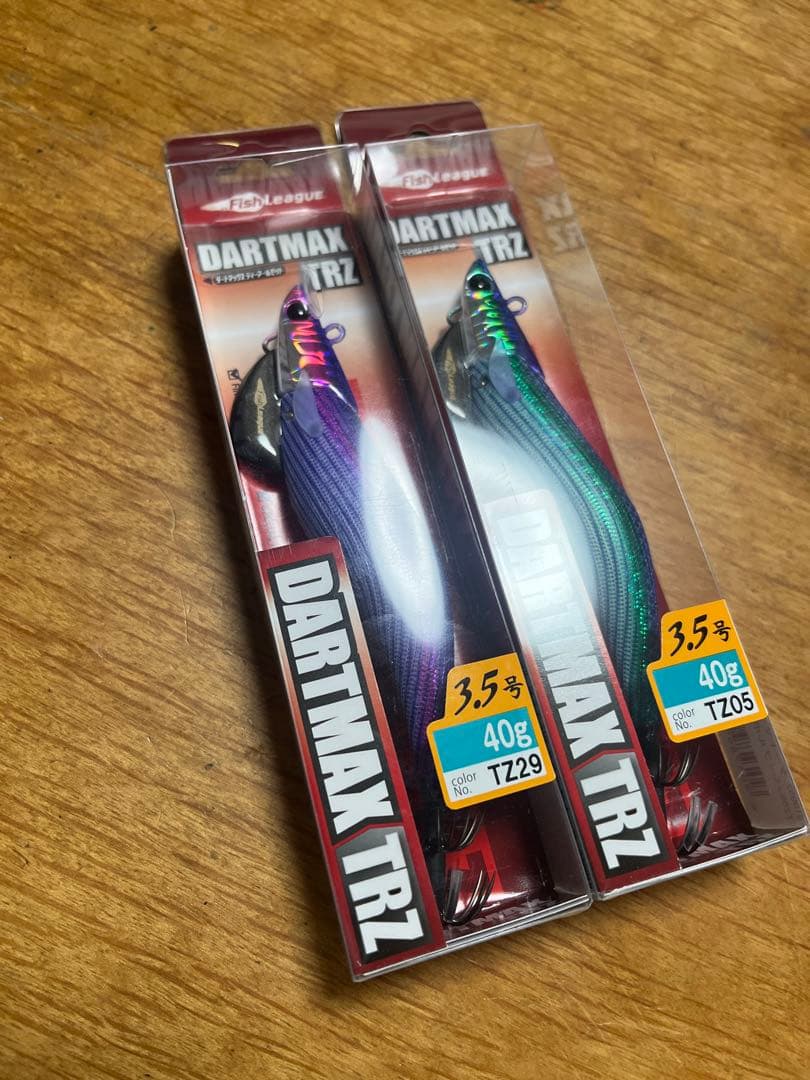 DARTMAX TRZ 40g エギ　2個セット　パープル　3.5号