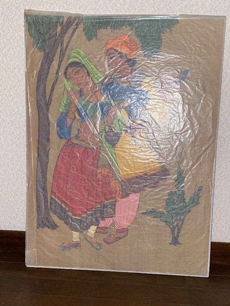 インドの絵【OMAR KHYAM】送料込★