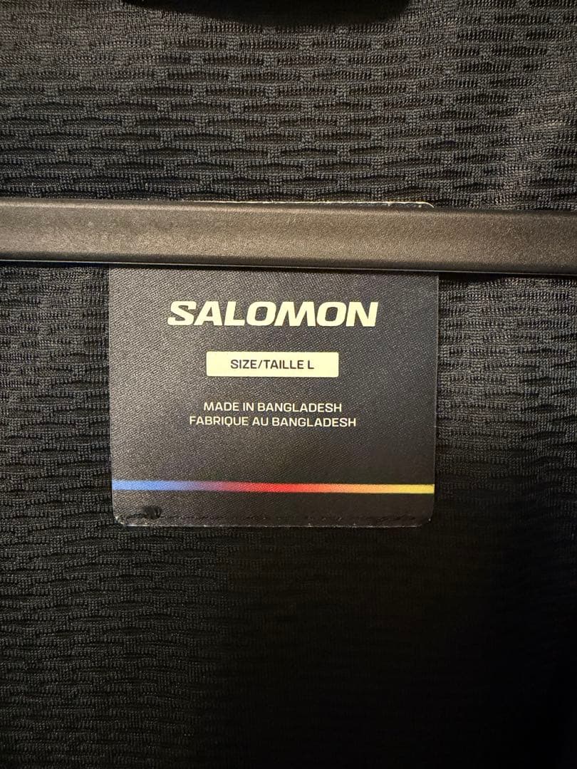 サロモン スキー ジャケット ハイランドSALOMON ブラック　黒　Lサイズ