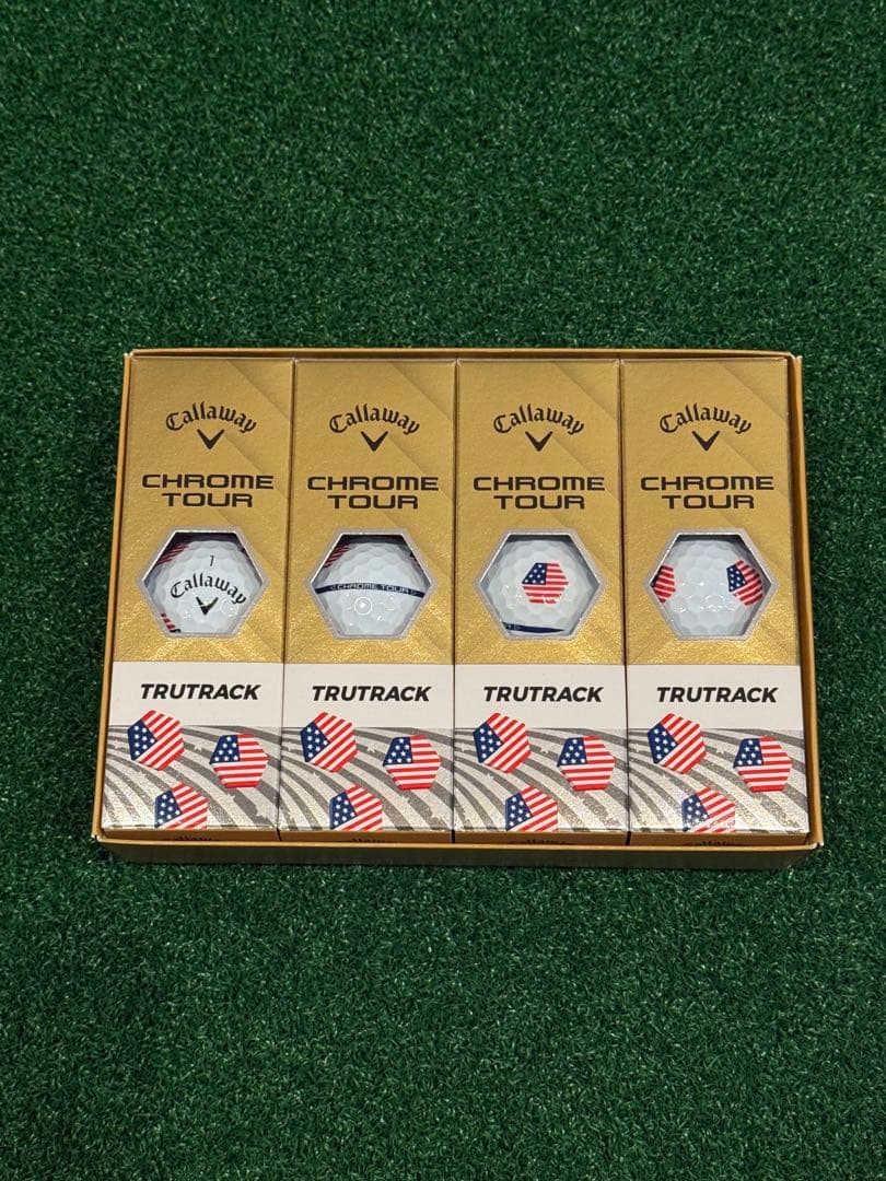 Callaway クロムツアー USA トゥルートラック 白 ゴルフボール