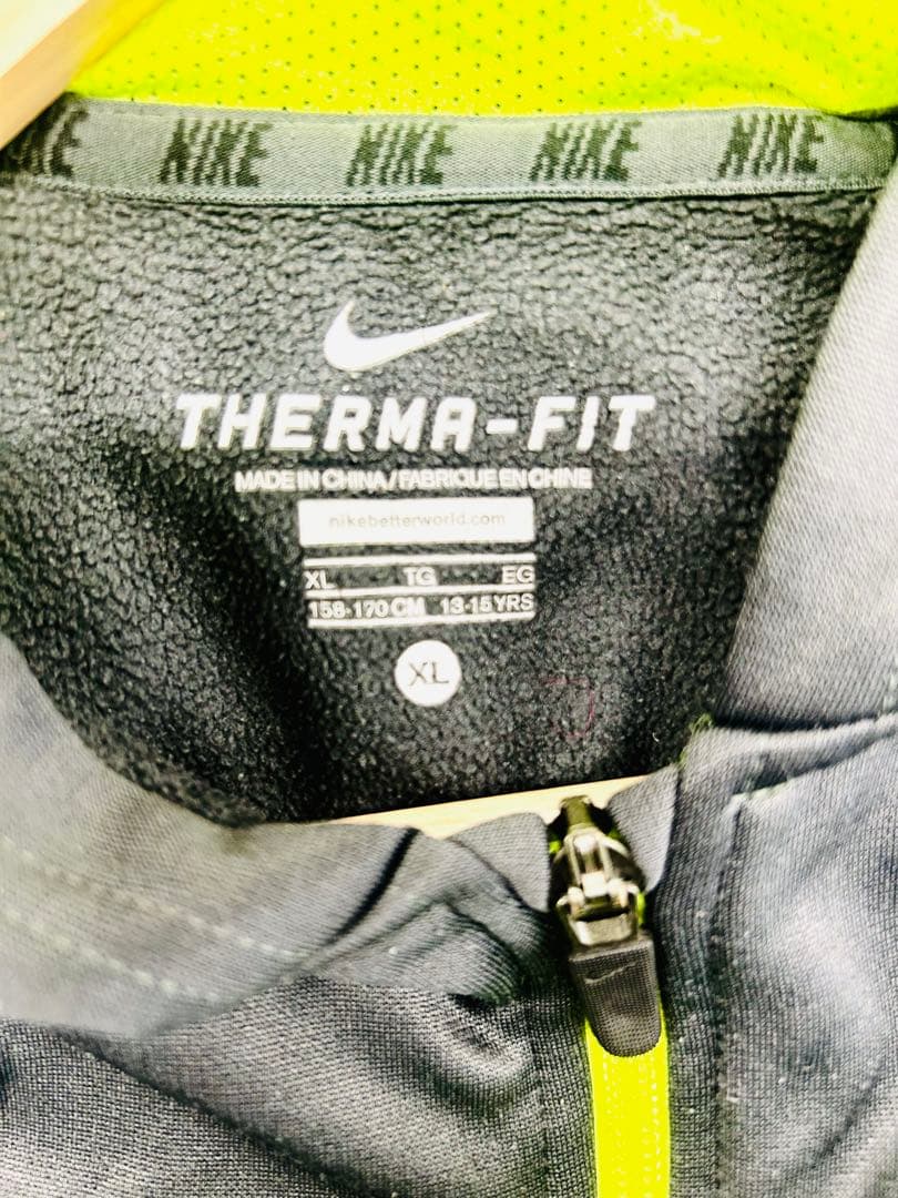 Nike ウィンドブレーカー ジャージ【GrayBlack✖️yellow】