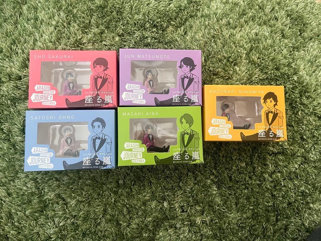 嵐展覧会フィギュアセット 5色セット