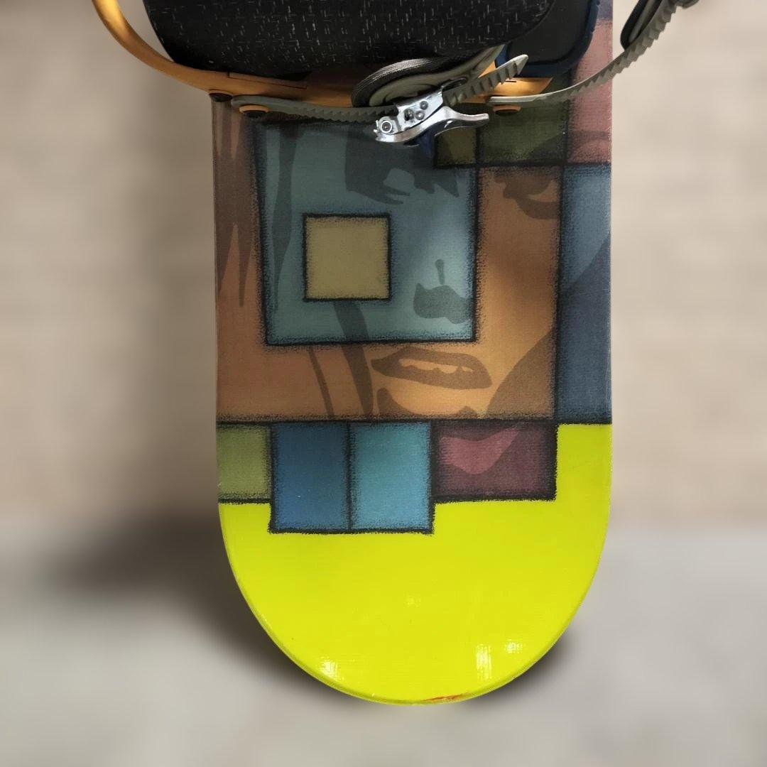 【希少】BURTON FLUID 154cm × ビンディング セット