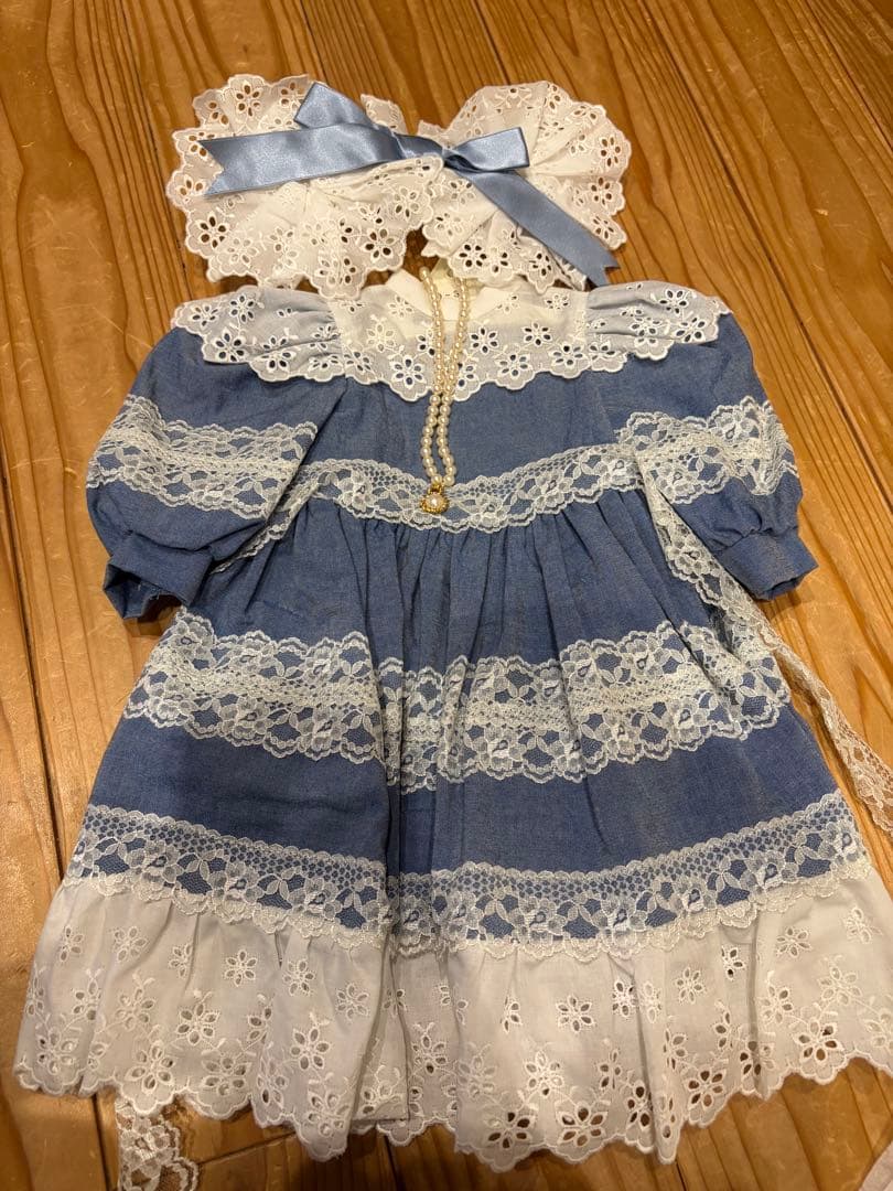 松よし人形 ビスクドール ヴィンテージ　着せ替え服•靴2セット付き
