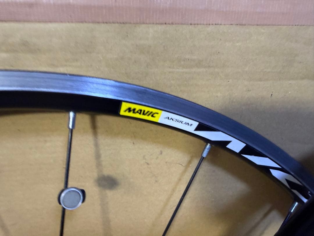 MAVIC アクシウム　アルミホイール　前後セット