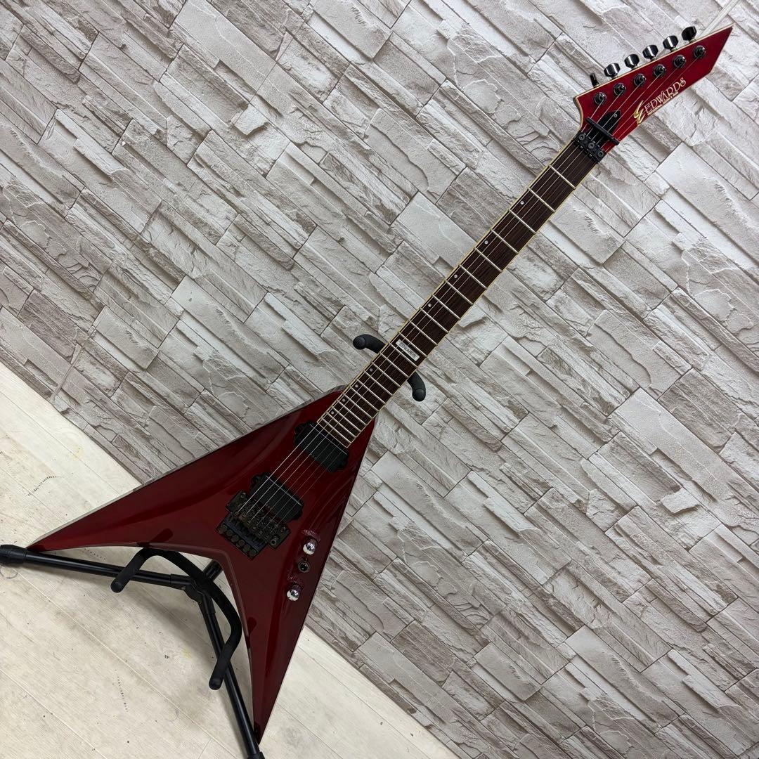 EDWARDS フライングVタイプ エレキギター E-C-98V 千聖モデル
