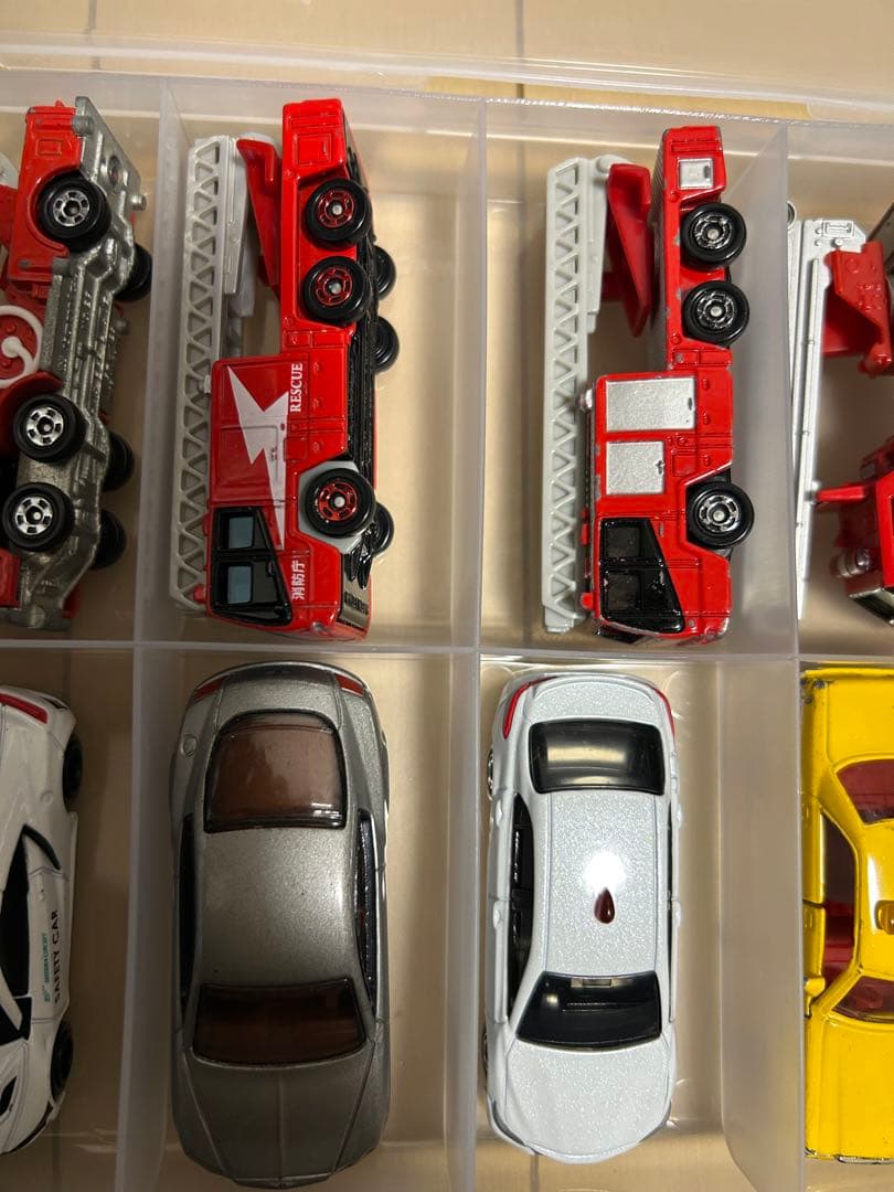 トミカ　消防車　まとめ　ハシゴ車　fire 覆面　パトカー　Japanese