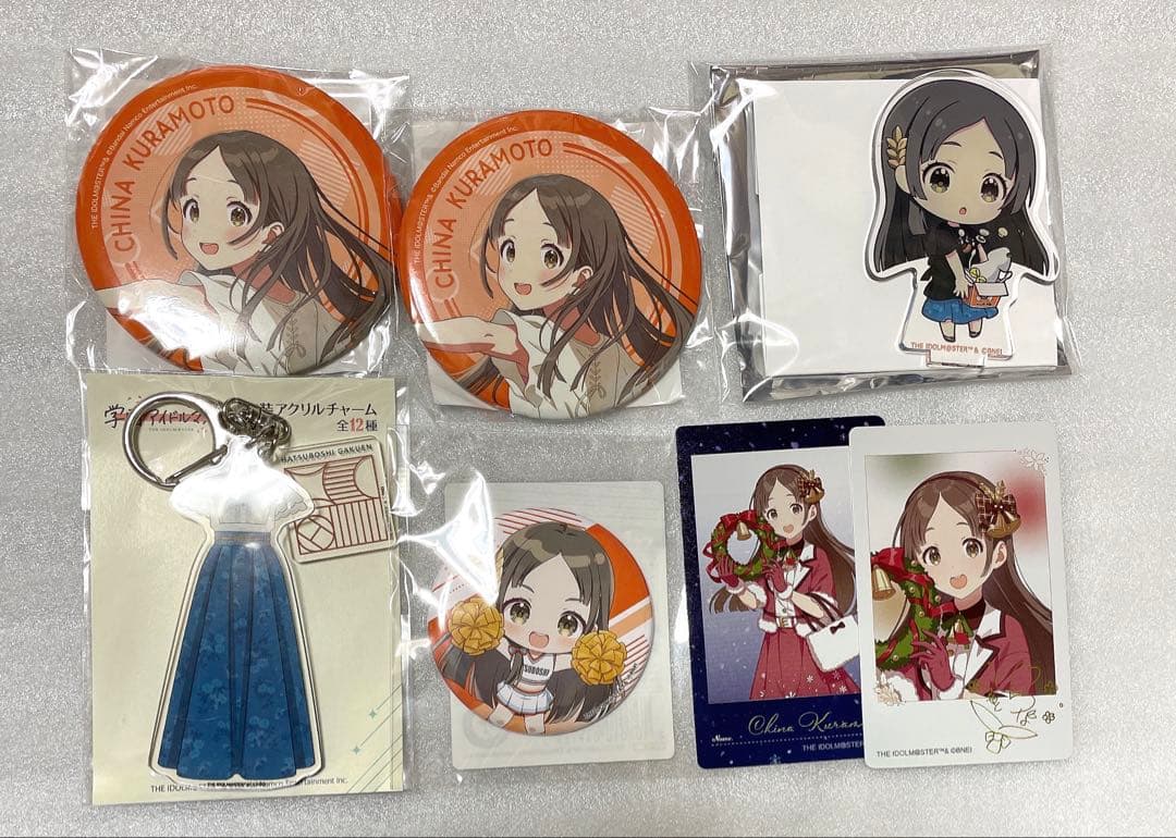 学マス　千奈　缶バッジ　アクキー　ミニアクスタ　まとめて