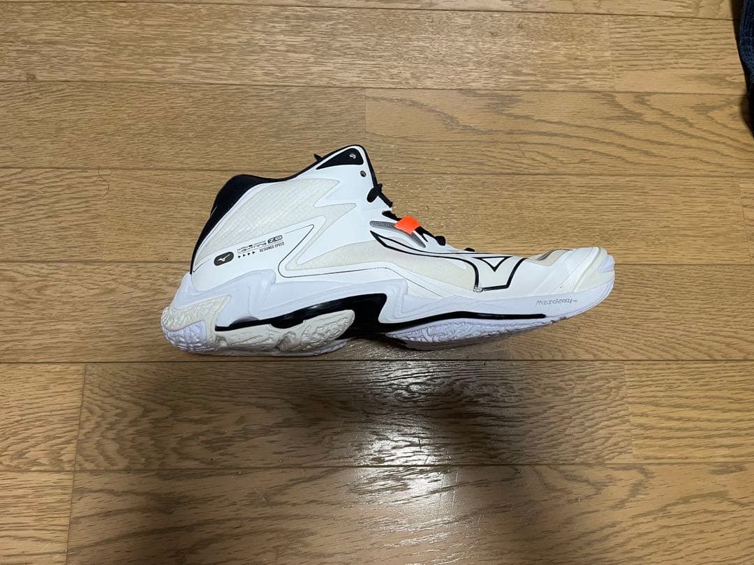 Mizuno バレーボールシューズ ホワイト 室内シューズ