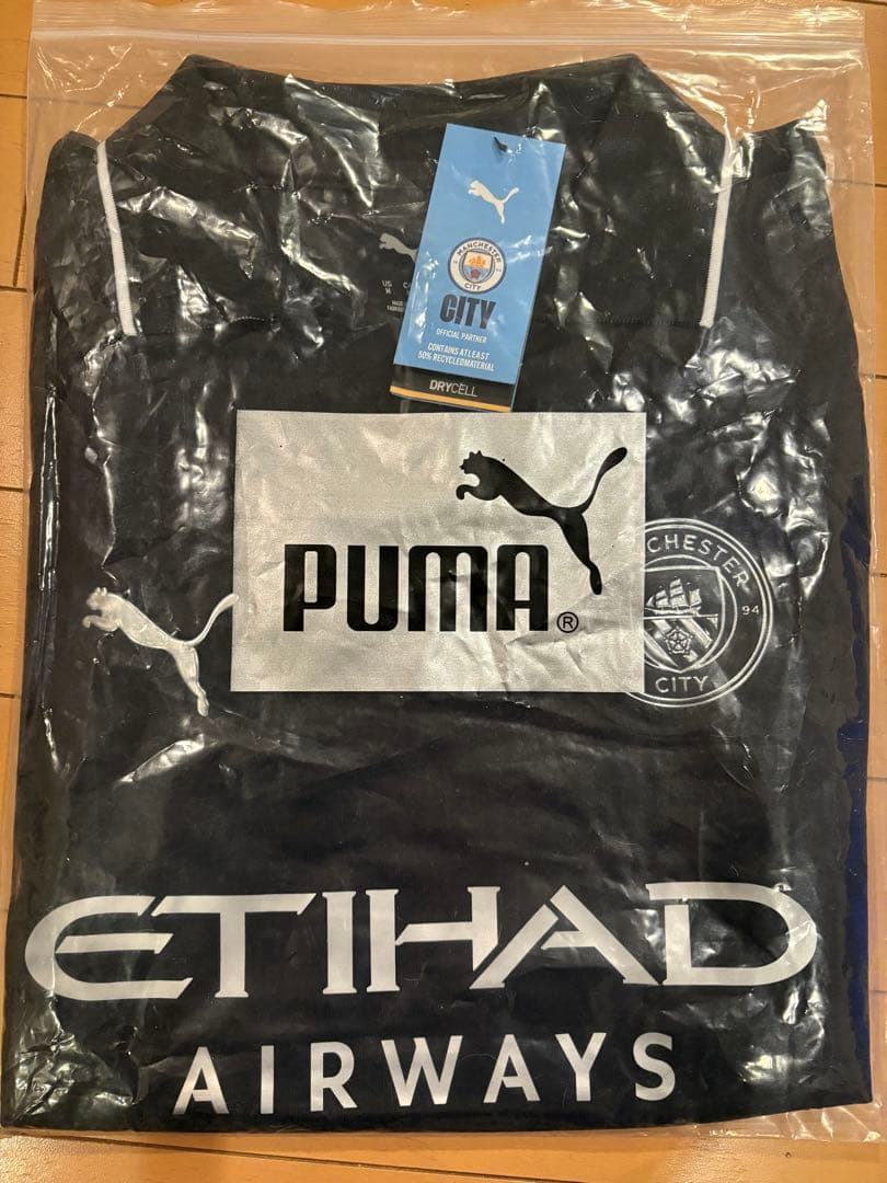 新品❗️未使用❗️PUMA マンチェスター・シティ アウェイユニホーム　ブラック