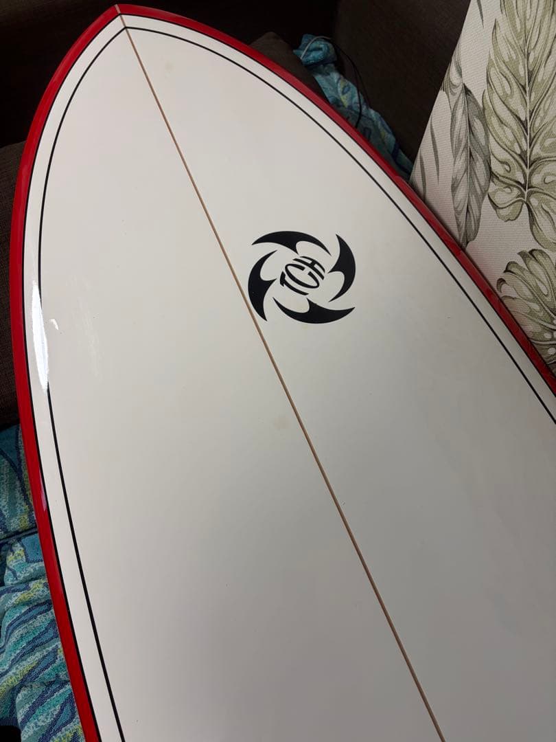 ハ*ン様 【美品】TCH サーフボード ツインフッシュ 6'1ft ツインフィン