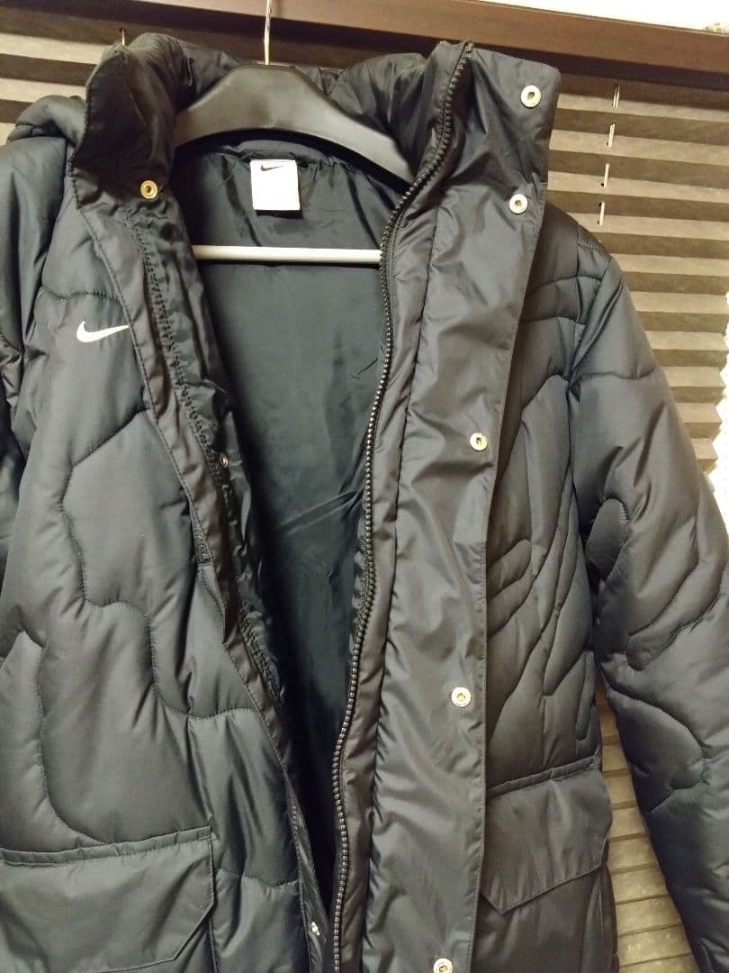 NIKE　Therma-FIT　ベンチコート　黒　М