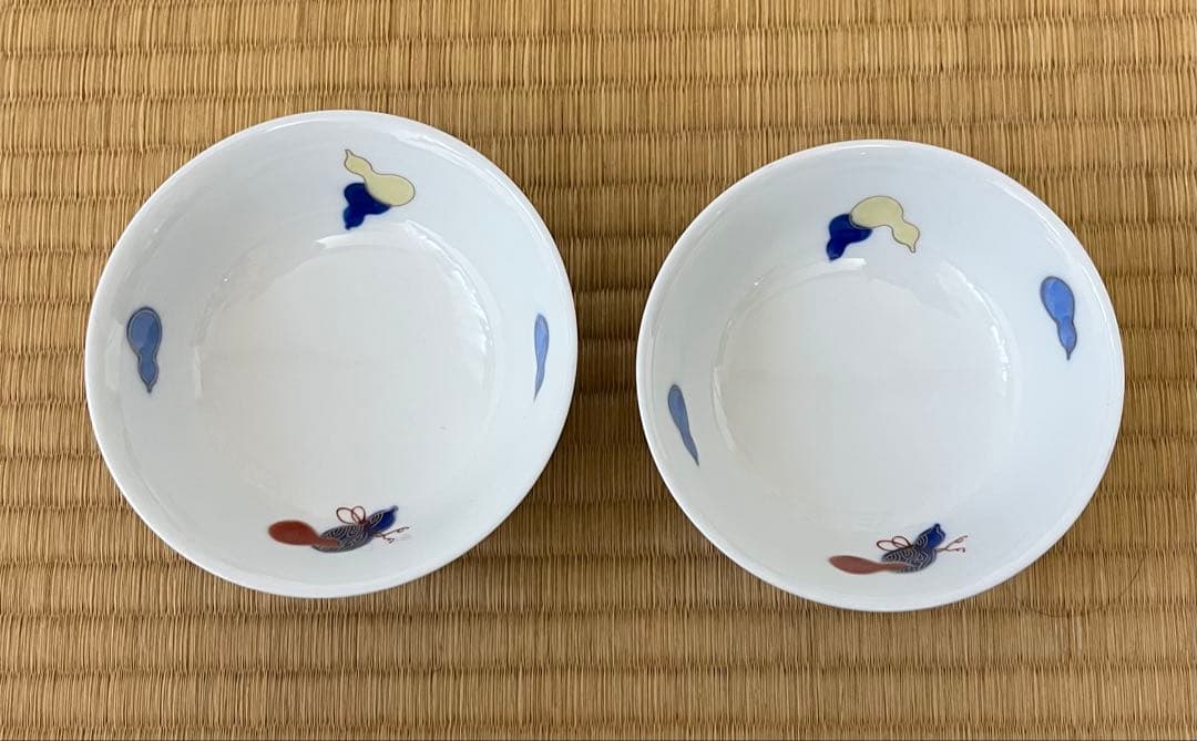 深川製磁飯碗2個セット