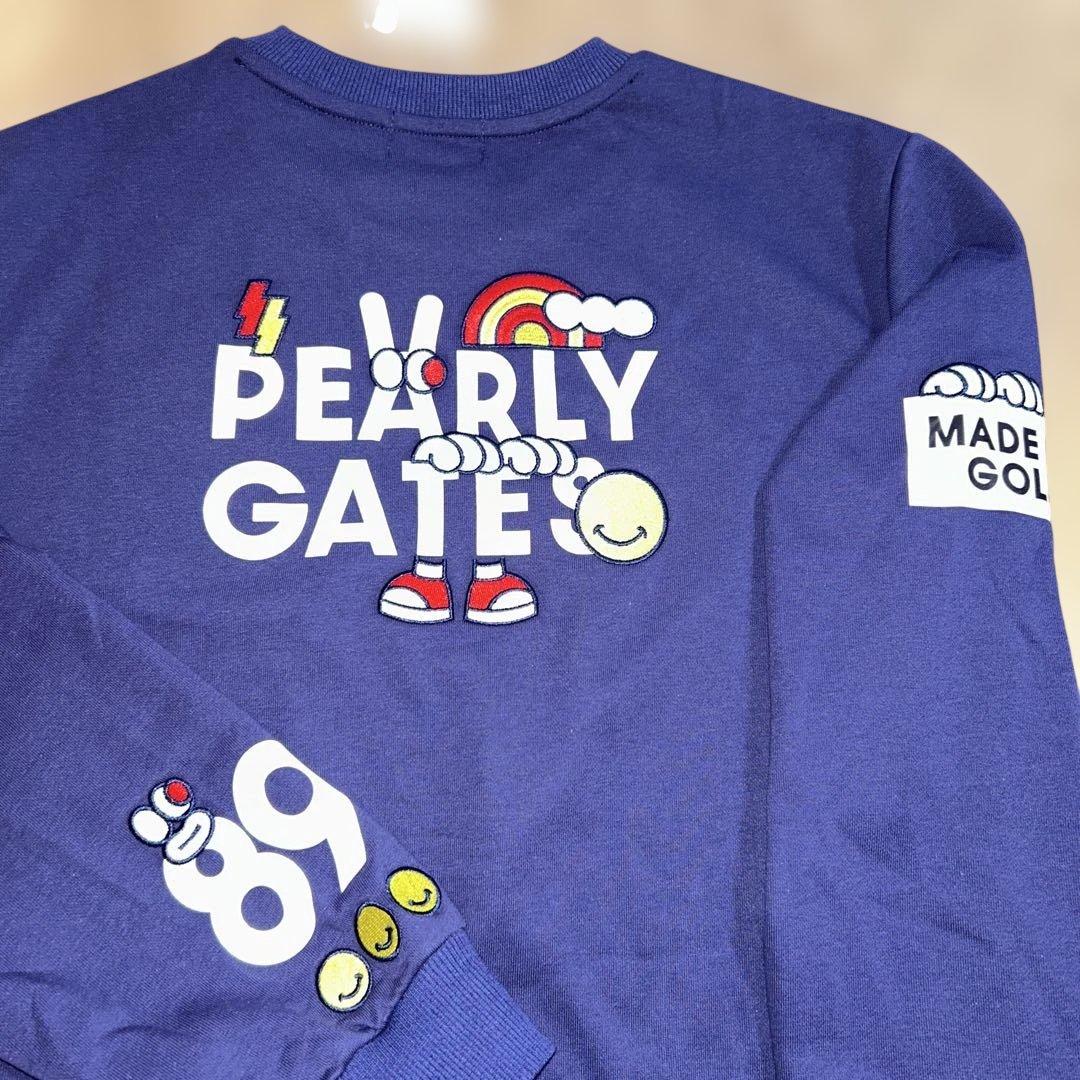 SALE！！[新品　タグ付き] PEARLY GATES 長袖　紺　サイズ7