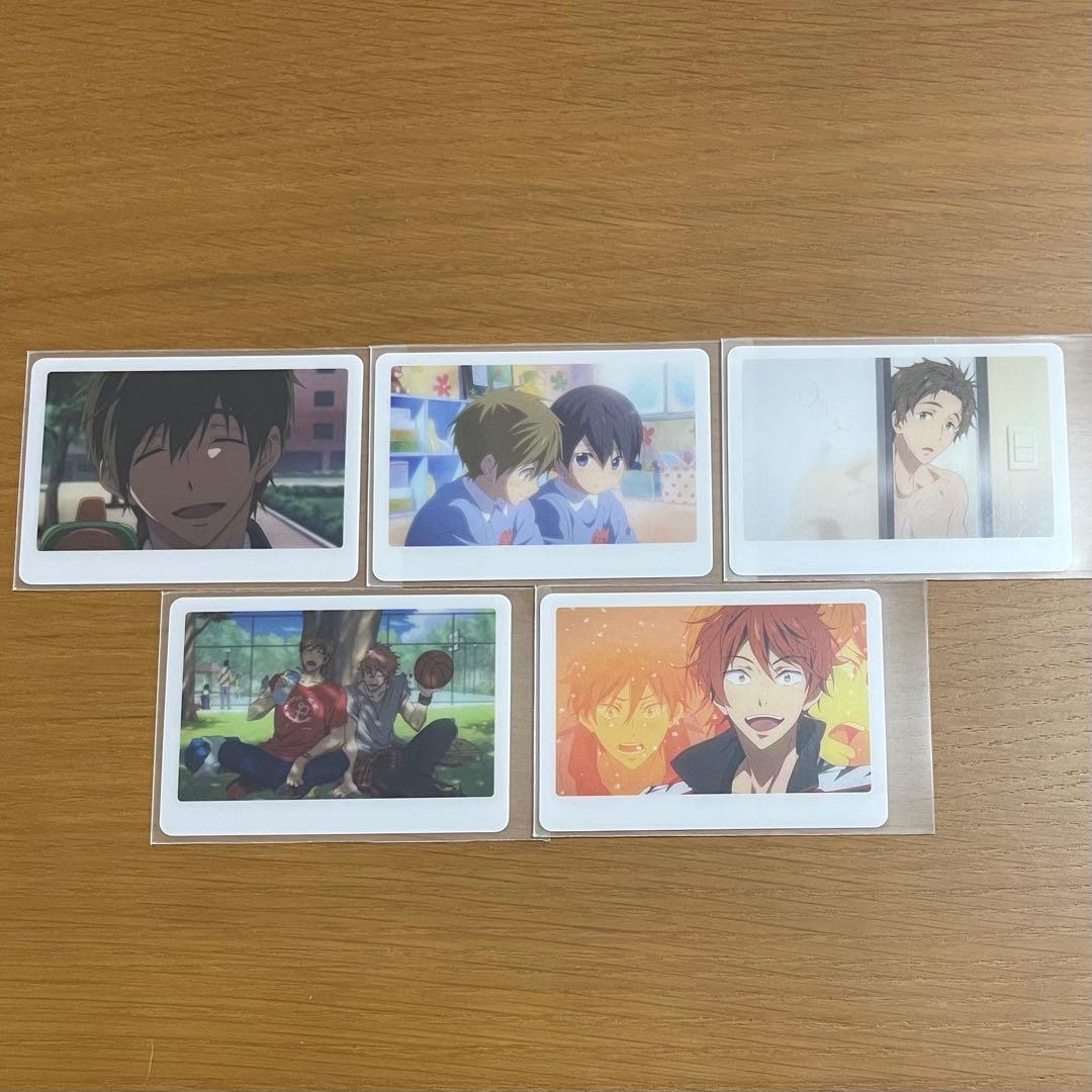 Free! 橘真琴 御子柴百太郎 ミニフォトカード