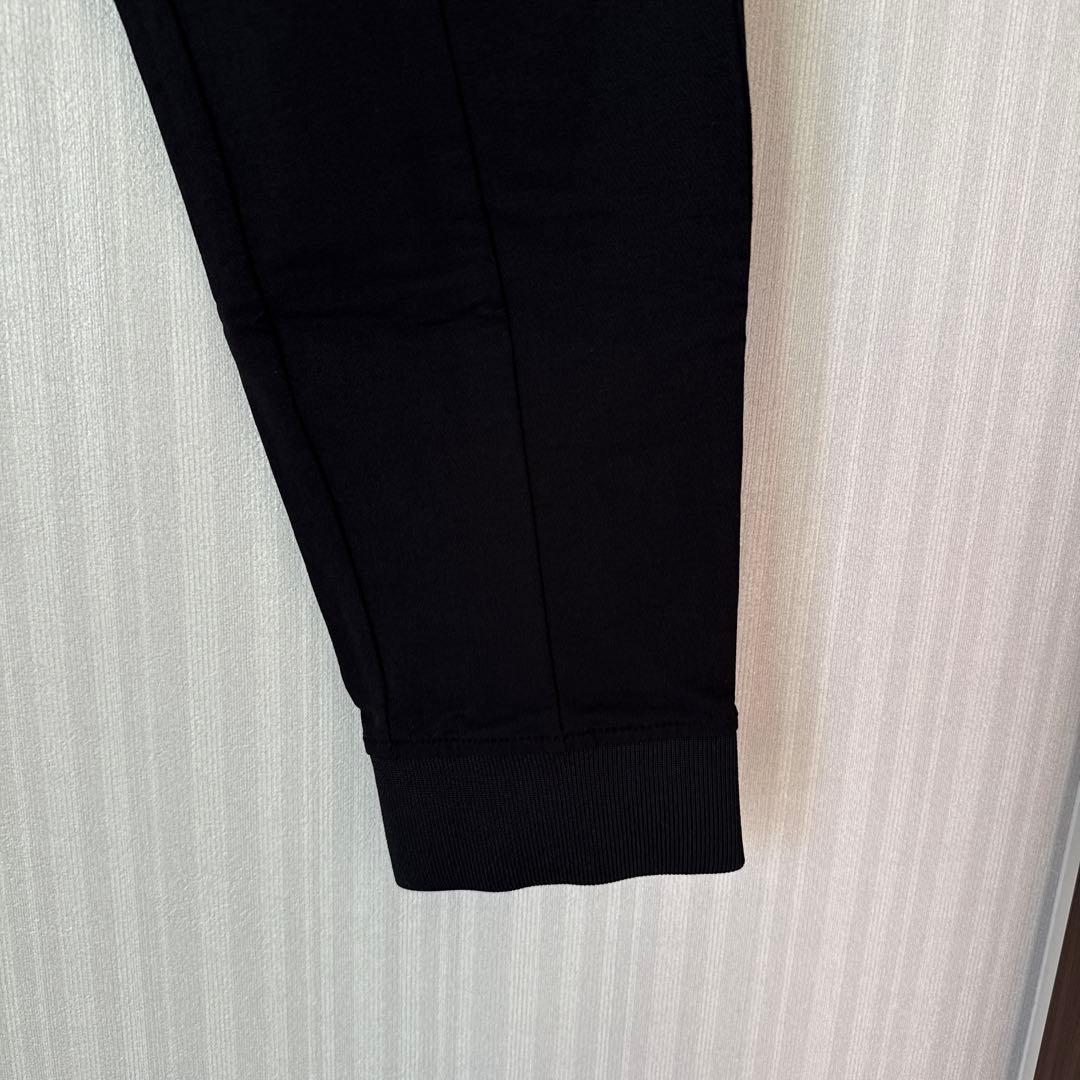 sldo ダブルクロスストレッチリブパンツ　ブラック　サイズM