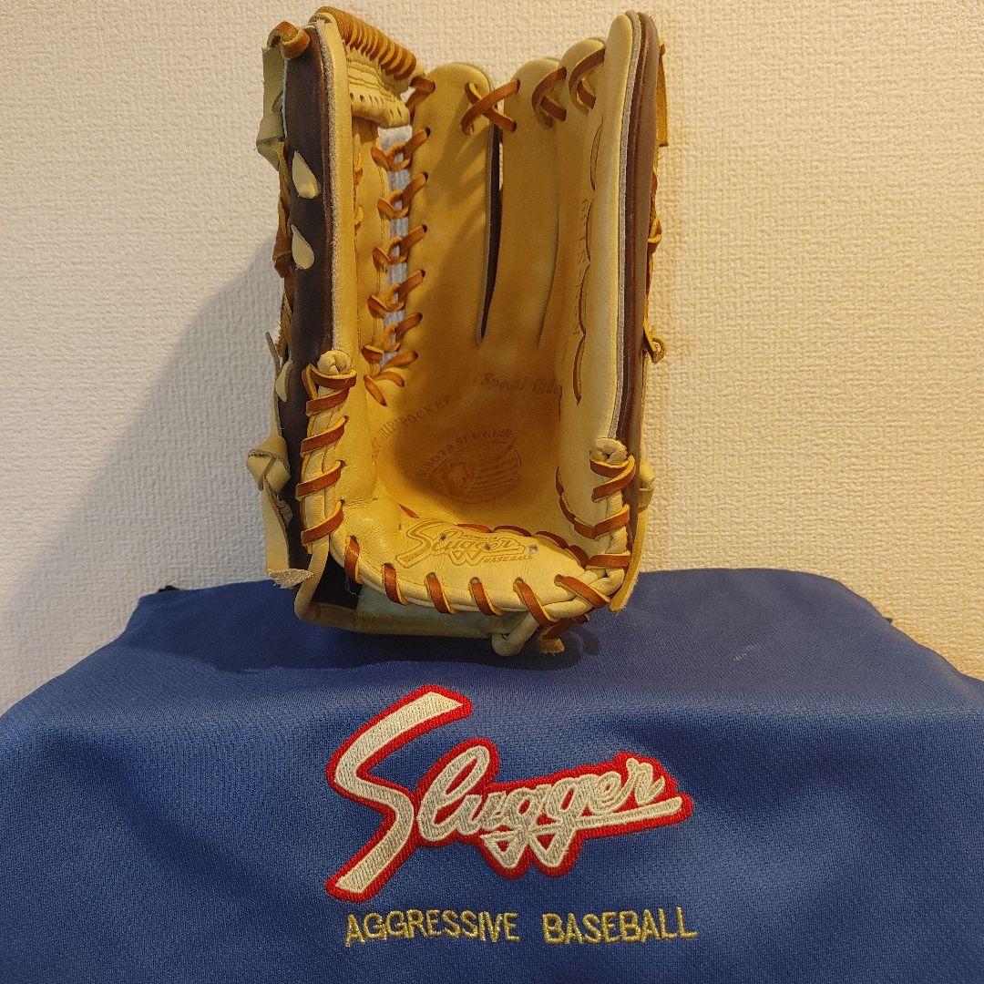 スラッガー　軟式　外野　オーダー 湯もみ加工 KSN-ST39