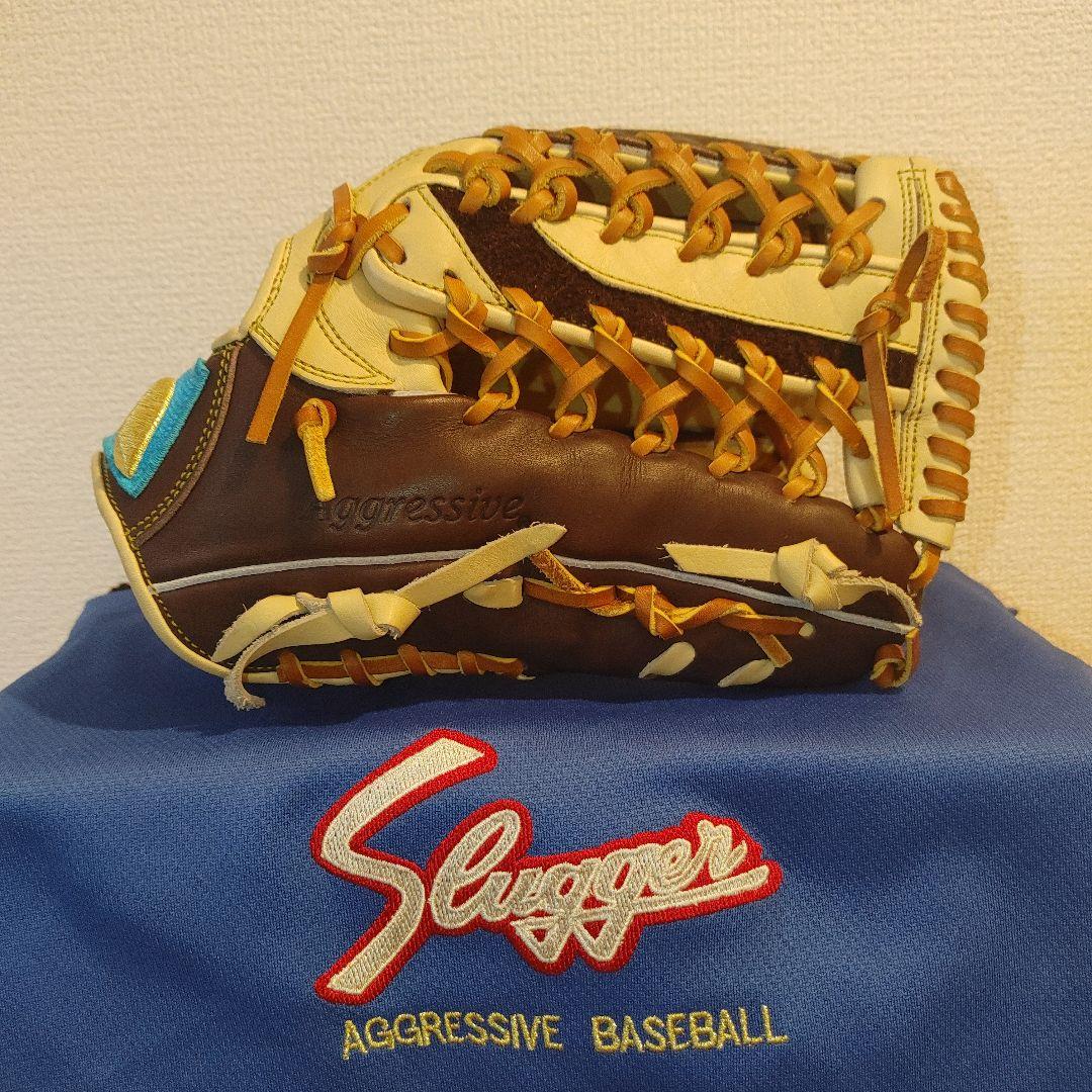 スラッガー　軟式　外野　オーダー 湯もみ加工 KSN-ST39
