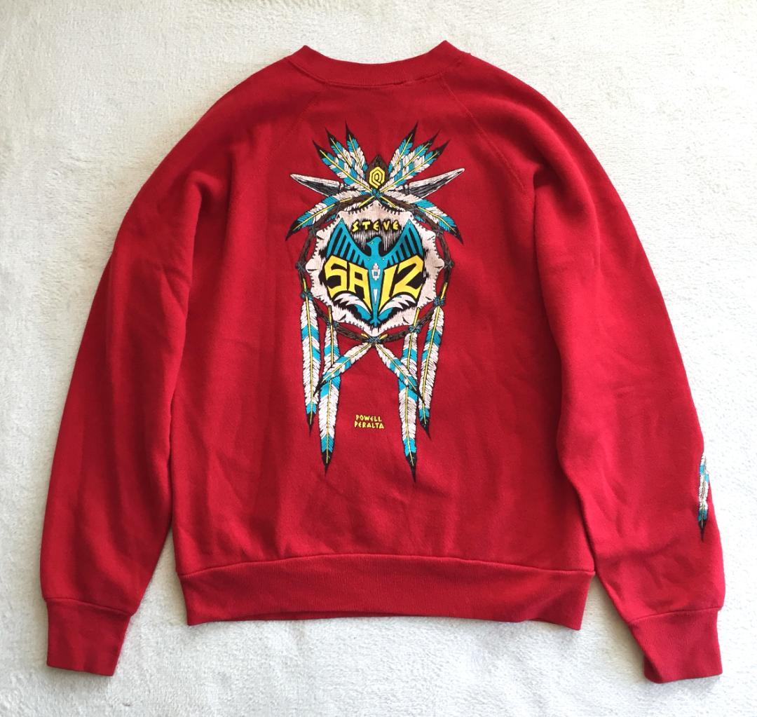 ビンテージ Powell Peralta Steve Saizスウェットシャツ