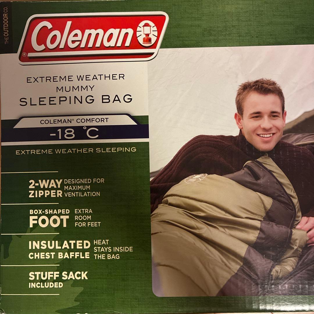 Coleman オリーブグリーン 寝袋