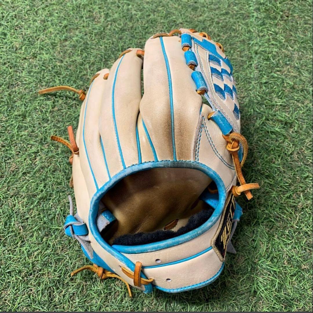野球グローブ　軟式　内野用グラブ　ZETT ゼット　プロステイタス　源田モデル