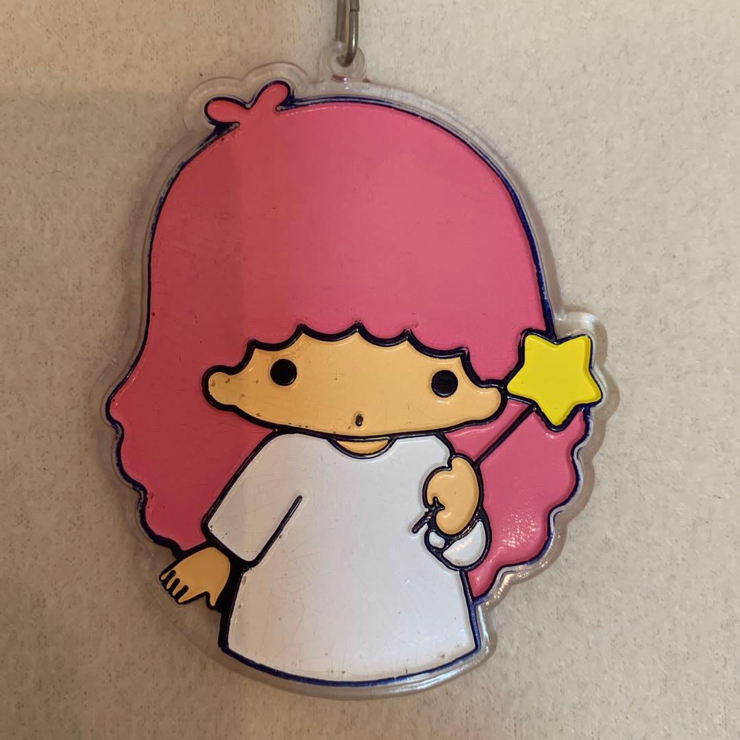 【激レア】1976年製 キキララ♡ララちゃん キーホルダー リトルツインスターズ