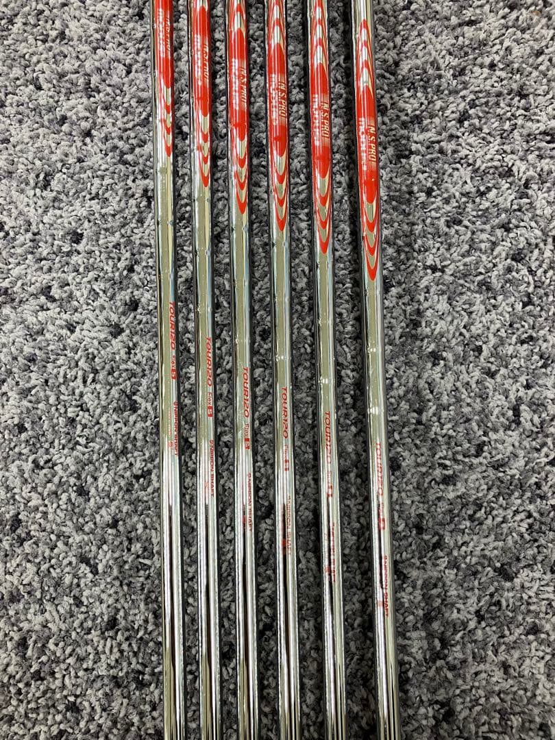 美品ミウラCB-302 ６本　5i〜PW モーダス3TOUR120 S