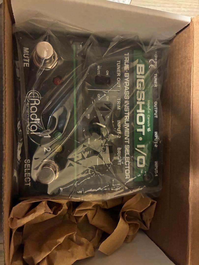ギター RADIAL BigShot i/o