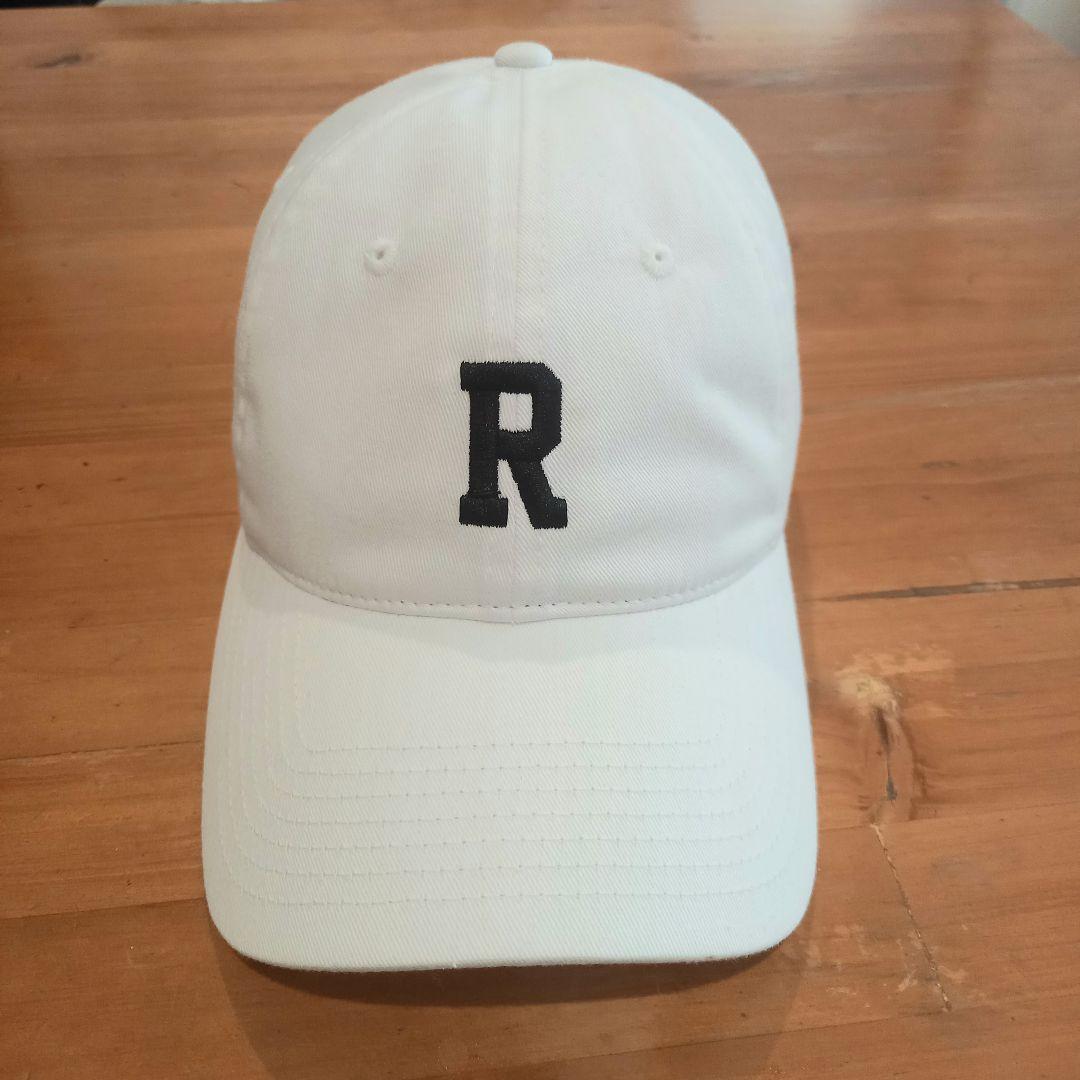 レイドジャパン、COLLEGE R 6PANEL CAP、即完売!! ホワイト