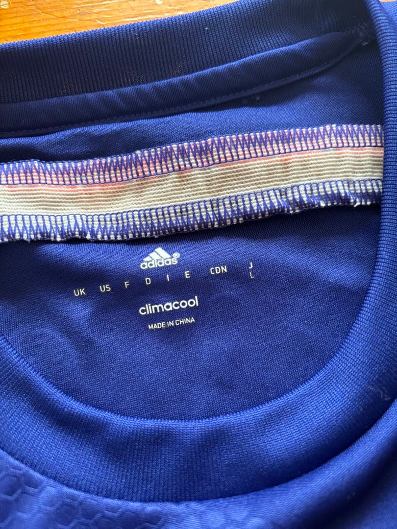 adidas 日本代表 サッカーシャツ 、パンツ　長友選手　Lサイズ