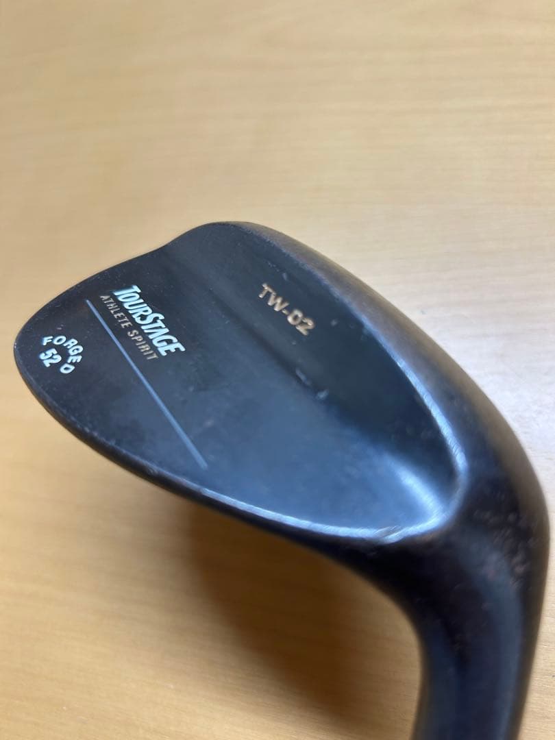 TOURSTAGE TW-02 52°57° 2本セット 黒染め 伊澤利光モデル
