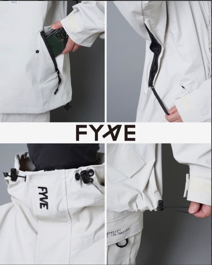 FYVE スノーボードウェア 日本限定 新品 セットアップ ［新品］M オリーブ