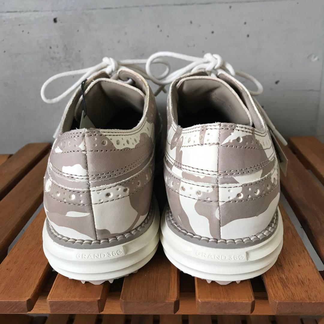 【新品】25.5cm COLE HAAN コールハーン ゴルフシューズ 薄茶
