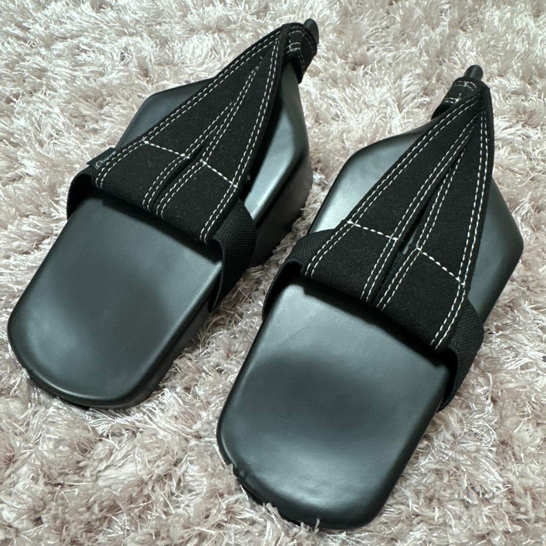 チャコット goopo トレーニングサンダル 黒 収納袋付き Chacott