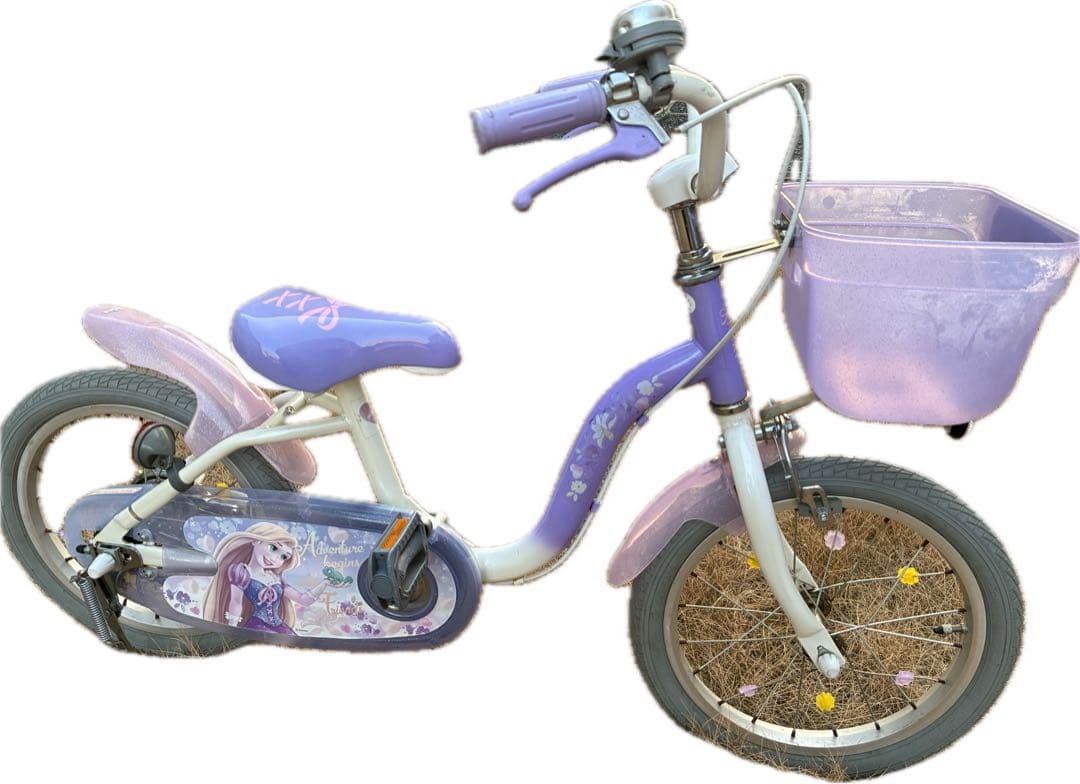 ディズニー　ラプンツェル 自転車 16インチ