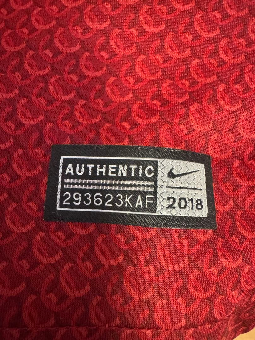 Nike AS Roma 2018 Authenticシャツ Mサイズ